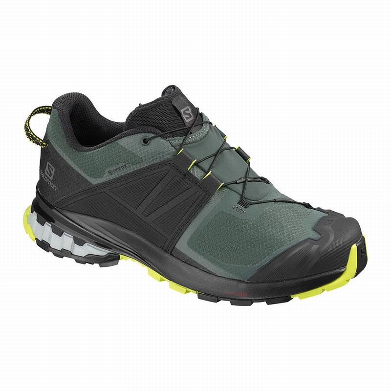 Chaussures De Trail Running Salomon Homme Noir / Rose - Salomon XA WILD GORE-TEX - France (9173-AEDR